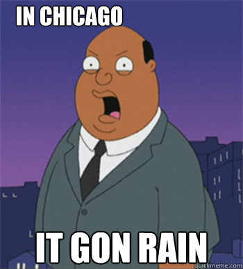 
It Gon Rain In Chicago  Ollie Williams