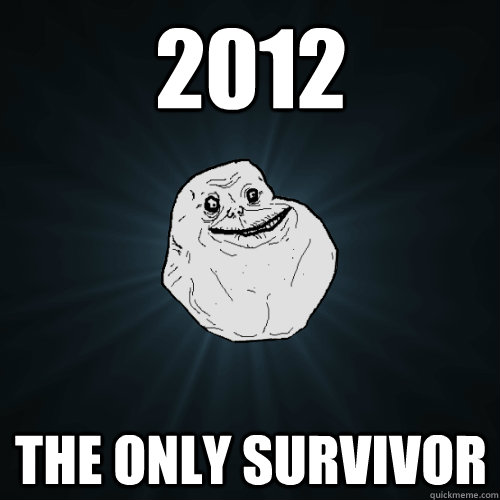 2012 the only survivor  Forever Alone