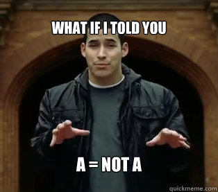 What if I told you A = not A  Jefferson Bethke