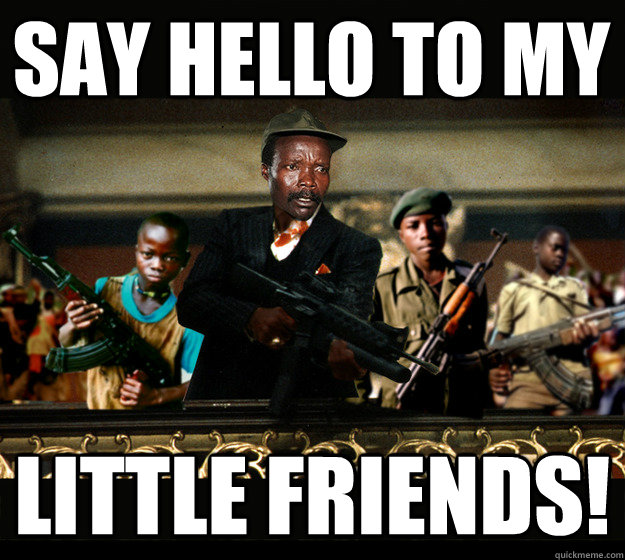 SAY HELLO TO MY LITTLE FRIENDS!  