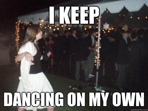 I keep  Dancing on my own - I keep  Dancing on my own  Larvae