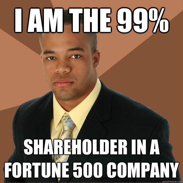 i am the 99% shareholder in a fortune 500 company  Successful Black Man