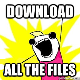 Download ALL THE files  