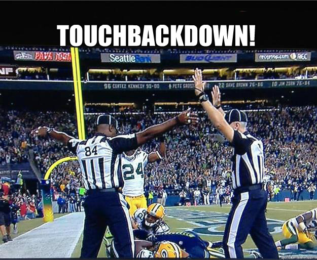 TOUCHBACKDOWN! - TOUCHBACKDOWN!  TOUCHBACKDOWN!