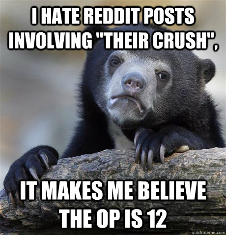 I hate reddit posts involving 