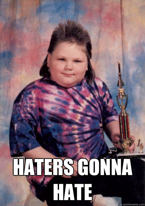  Haters gonna hate -  Haters gonna hate  Misc