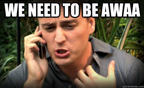 We need to be awaa  Gap Yah Ignorance