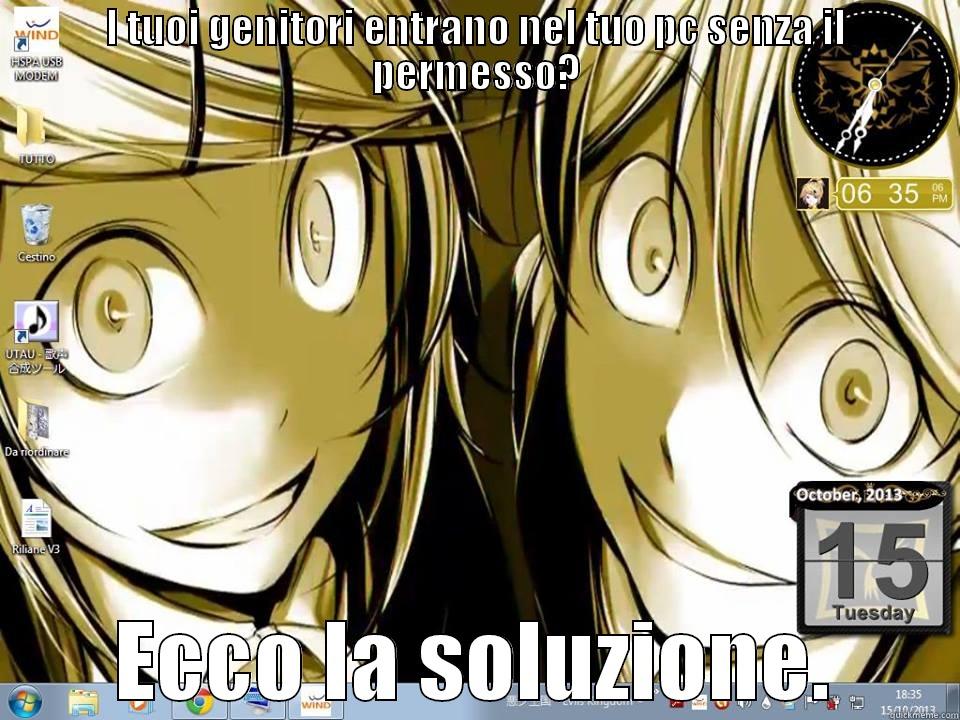 I TUOI GENITORI ENTRANO NEL TUO PC SENZA IL PERMESSO? ECCO LA SOLUZIONE. Misc