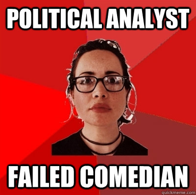 Political Analyst failed comedian  Liberal Douche Garofalo