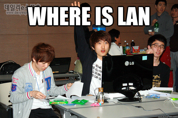 Where is LAN 
  Studious Flash