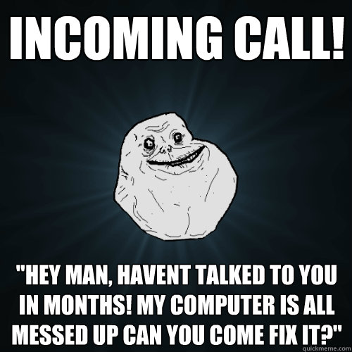 Incoming call! 