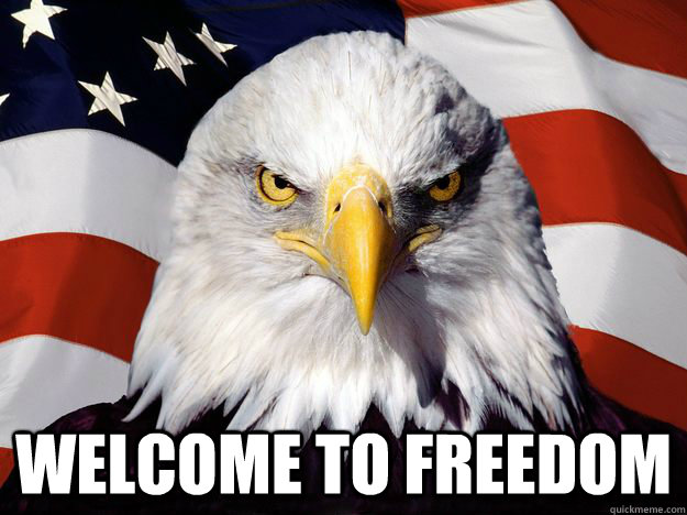  Welcome to Freedom  One-up America