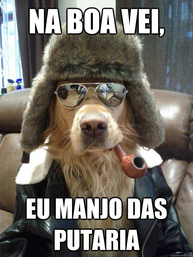 Na boa vei, eu manjo das putaria - Na boa vei, eu manjo das putaria  Overly Suave Dog