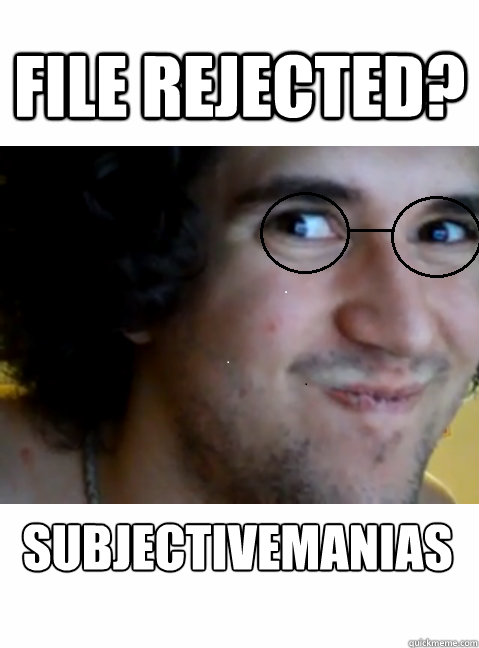 File Rejected? Subjectivemanias  HIPSTER STEPMANIA