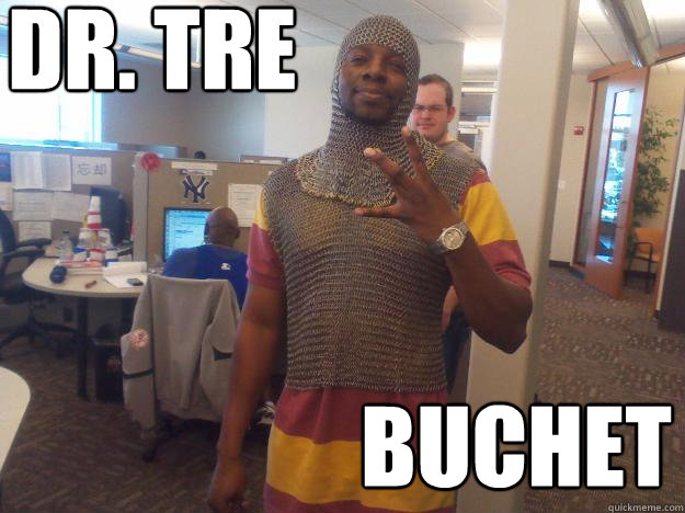 Dr. Tre buchet  