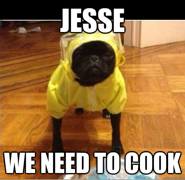 Jesse We need to cook  