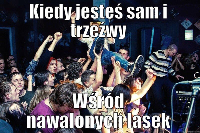 KIEDY JESTEŚ SAM I TRZEŹWY WŚRÓD NAWALONYCH LASEK Misc