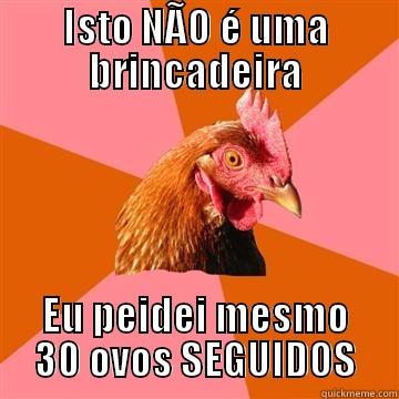 ISTO NÃO É UMA BRINCADEIRA - ISTO NÃO É UMA BRINCADEIRA EU PEIDEI MESMO 30 OVOS SEGUIDOS Anti-Joke Chicken