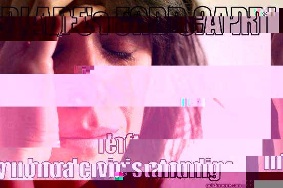 BLADE'S FORD CAPRI  LEFT MY HONDA CIVIC STANDING First World Problems