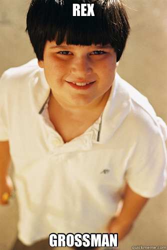REX GROSSMAN  Annoying Childhood Friend
