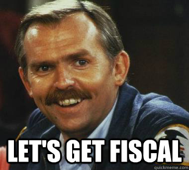 Hey baby let's get fiscal  Fiscal Cliff Clavin