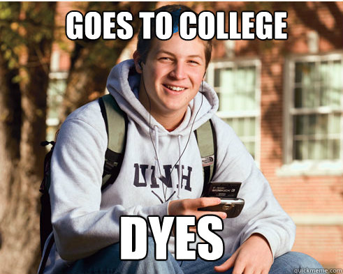 Goes To college  DYES  College freshmen
