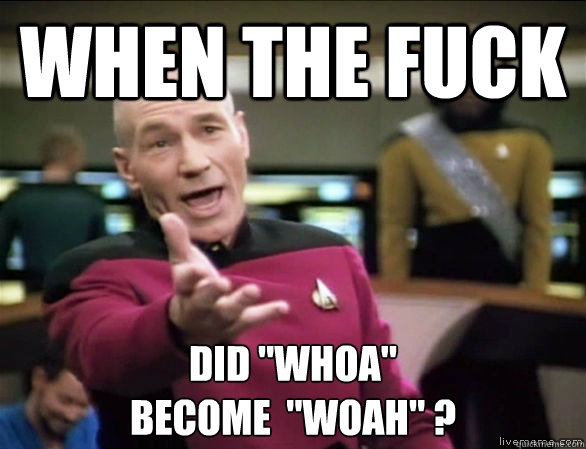 when the fuck did 