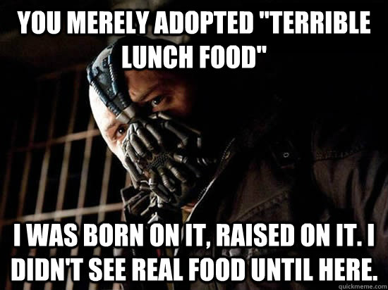 You merely adopted 