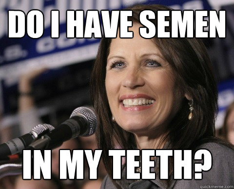 Do i have semen in my teeth?  Bad Memory Michelle
