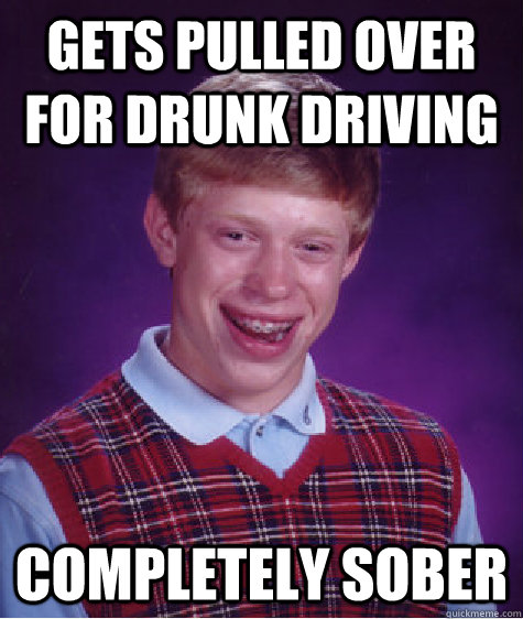 Gets pulled over for drunk driving  completely sober - Gets pulled over for drunk driving  completely sober  Misc