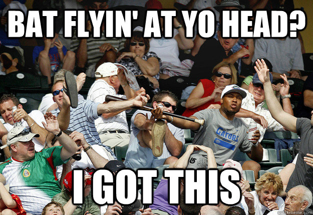 bat flyin' at yo head? i got this - bat flyin' at yo head? i got this  Misc