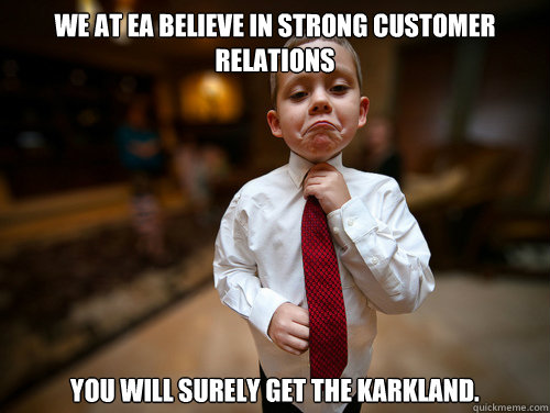 We at Ea believe in strong customer relations You will surely get the karkland.  Financial Advisor Kid