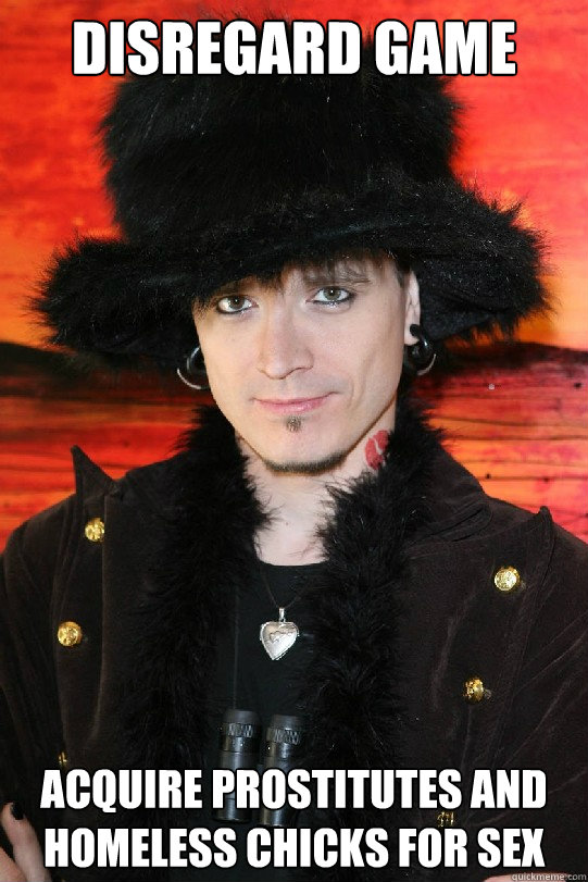 disregard game acquire prostitutes and homeless chicks for sex  Lolgame