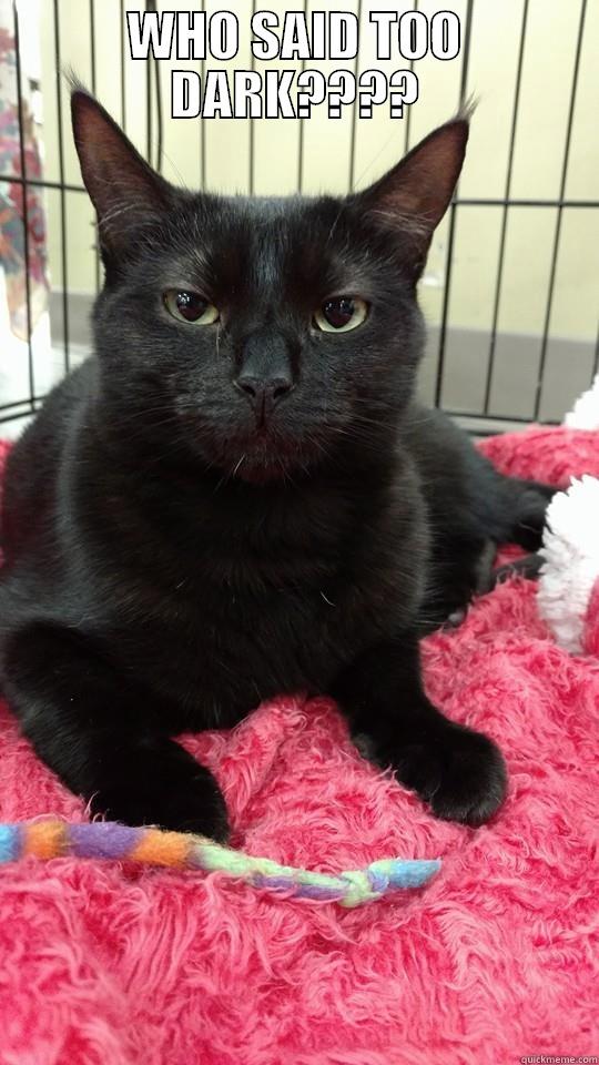 WHO SAID TOO DARK????  Misc