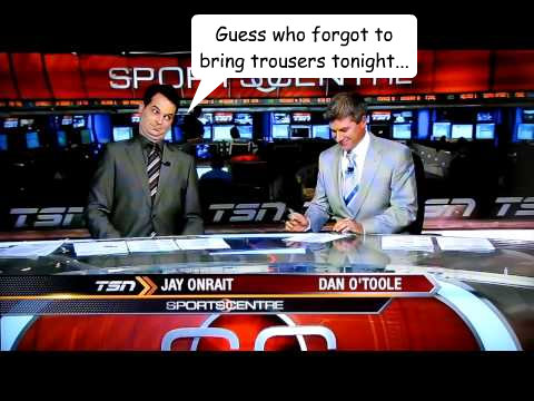 Guess who forgot to bring trousers tonight...  