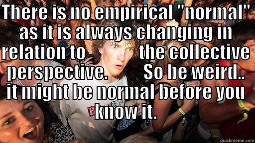 THERE IS NO EMPIRICAL 