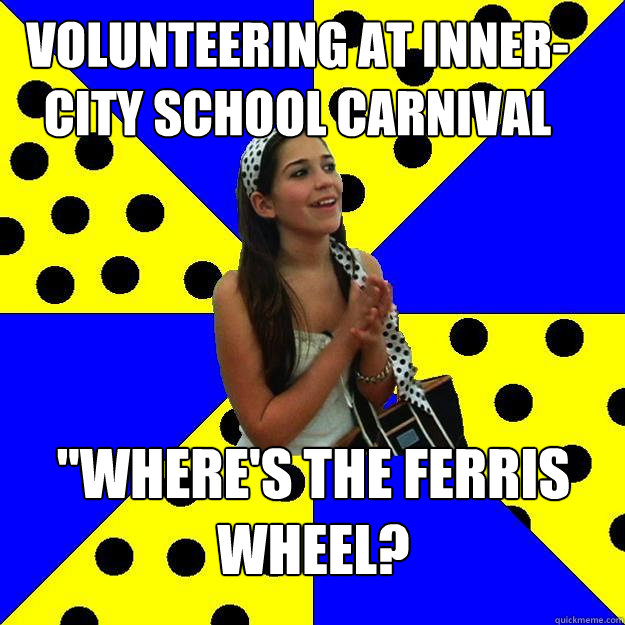 Volunteering at inner-city school carnival 
