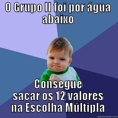 Microeconomia - 1º Teste - O GRUPO II FOI POR ÁGUA ABAIXO CONSEGUE SACAR OS 12 VALORES NA ESCOLHA MÚLTIPLA Success Kid