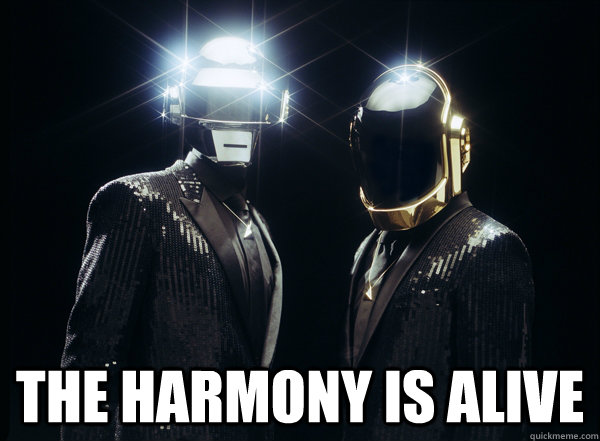  the harmony is alive  Daft Punk