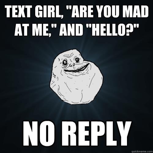 Text girl, 
