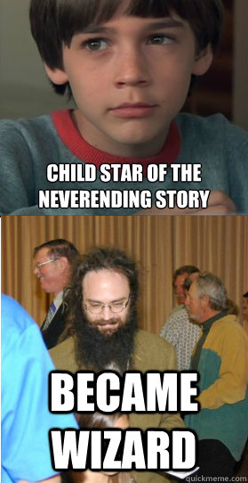 Child star of the Neverending story Became wizard - Child star of the Neverending story Became wizard  Misc