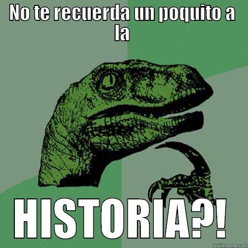 NO TE RECUERDA UN POQUITO A LA HISTORIA?! Philosoraptor