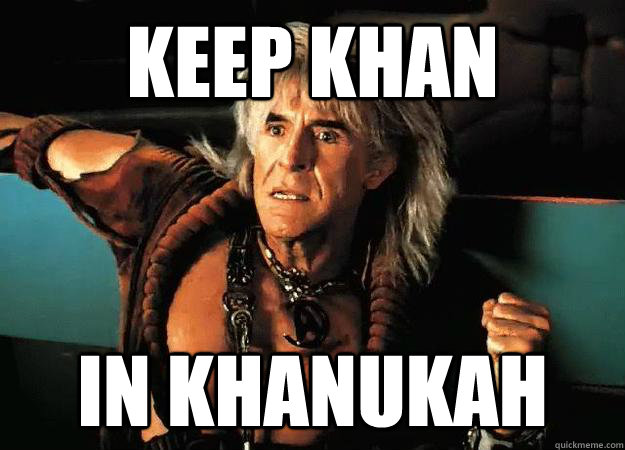 keep khan in khanukah  