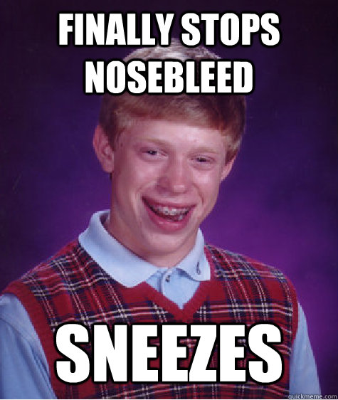 Finally stops nosebleed sneezes - Finally stops nosebleed sneezes  Misc