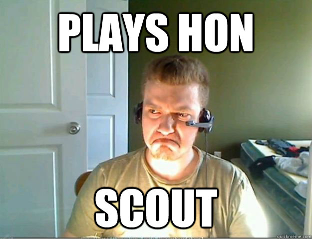 PLAYS HoN SCOUT  AngryTestie