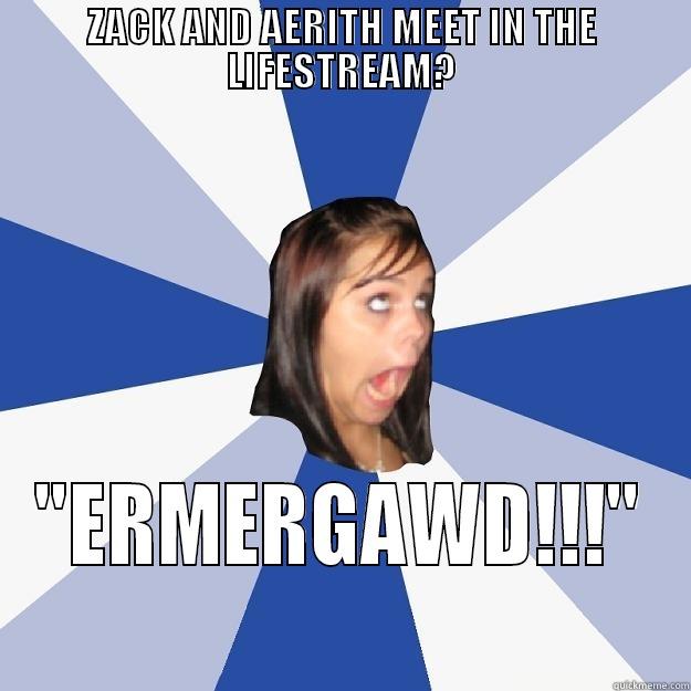 ZACK AND AERITH MEET IN THE LIFESTREAM? 