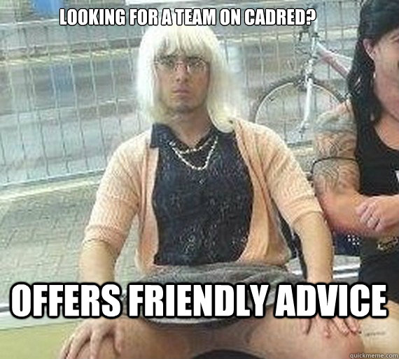 Looking For A Team On Cadred? Offers Friendly Advice  