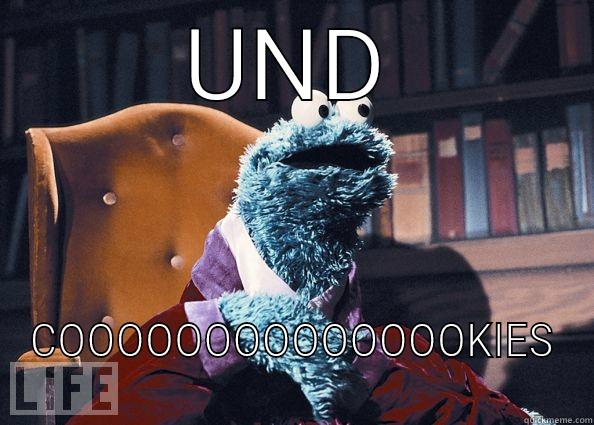 UND COOOOOOOOOOOOOOKIES Cookie Monster