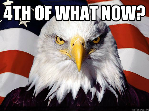 4th of what now?   One-up America