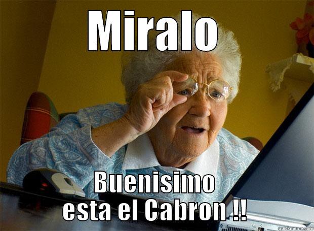 MIRALO BUENISIMO ESTA EL CABRON !! Grandma finds the Internet